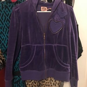 BNWOT juicy couture purple hoodie